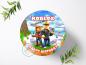 Preview: Roblox Tortenaufleger Ø 20cm, 0031P